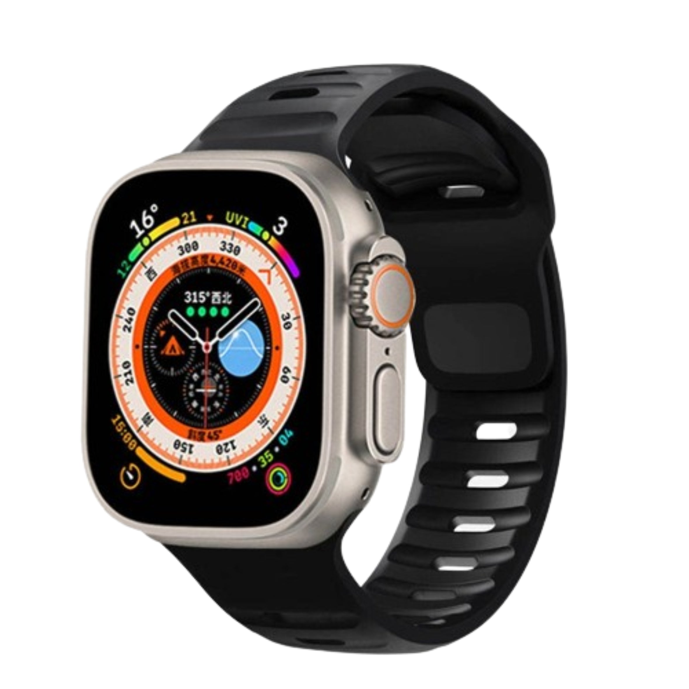 Silicone Sport Apple Watch Strap