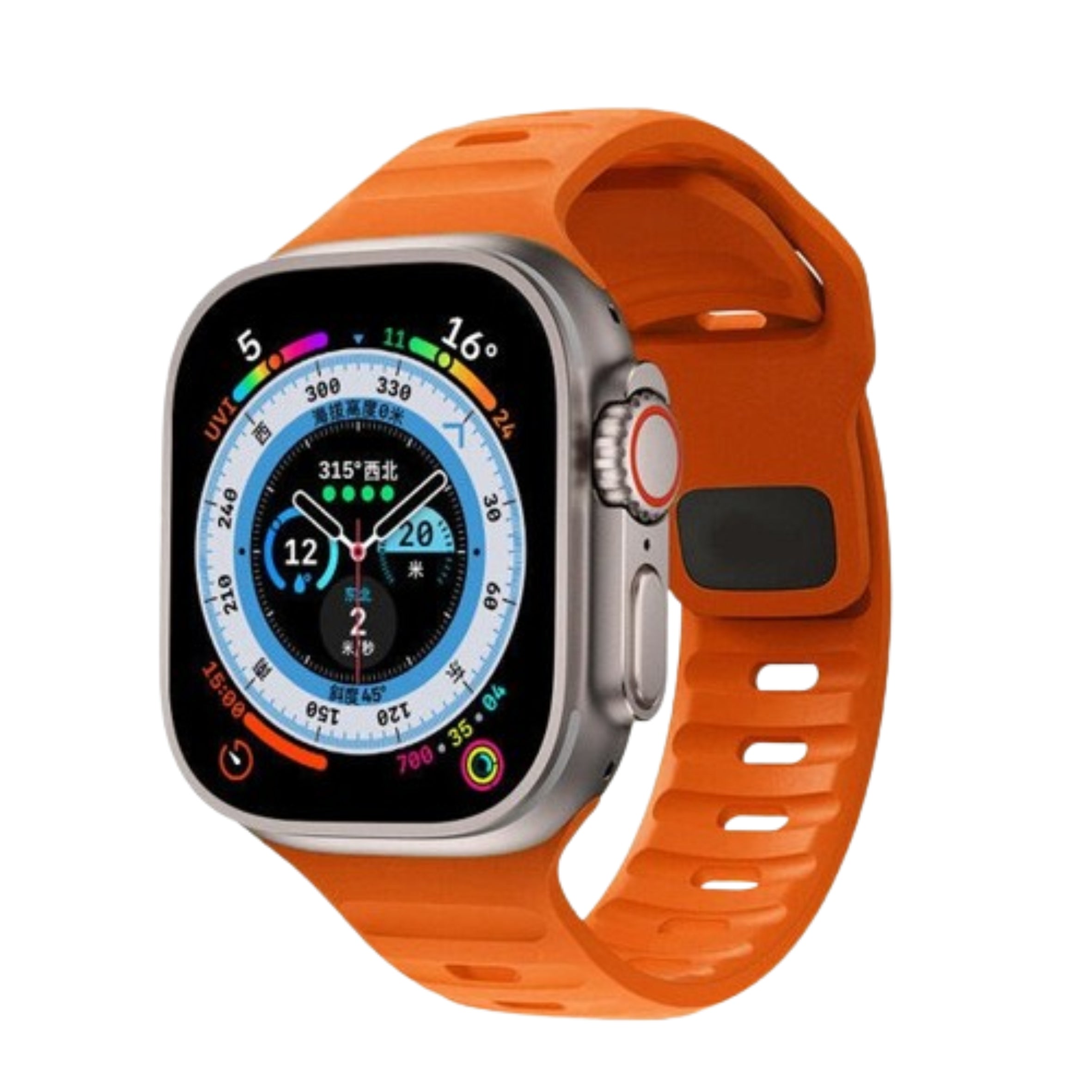 Silicone Sport Apple Watch Strap